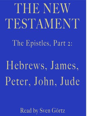 cover image of The Epistles, Part 2